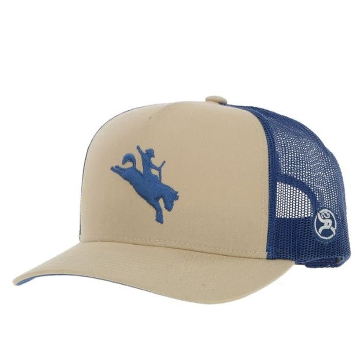 Hooey Whit Series 4044T-TNNV Hat, Navy Logo, Men's, One-Size, Navy/Tan