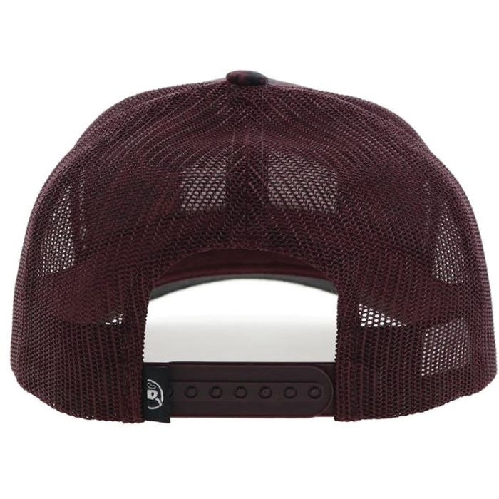 Hooey Tribe Series 4040T-RD Hat, Black/White Patch, Men's, One-Size, Red