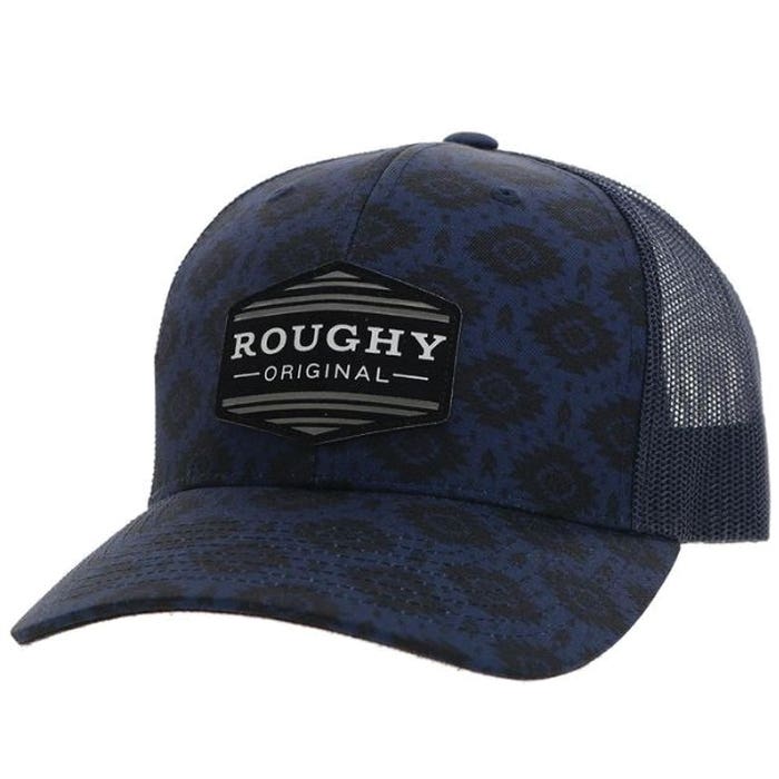 Hooey Tribe Series 4040T-NV Hat, Black/White Patch, Men's, One-Size, Navy Blue