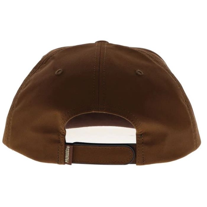 Hooey Prorodeo Series 2565T-BR Hat, Gold PRCA Logo, Men's, One-Size, Odessa Fabric, Brown
