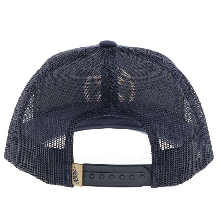 Hooey O-Classic Series 2509T-NV Hat, Mustard Yellow Hooey Logo, Men's, One-Size, Navy