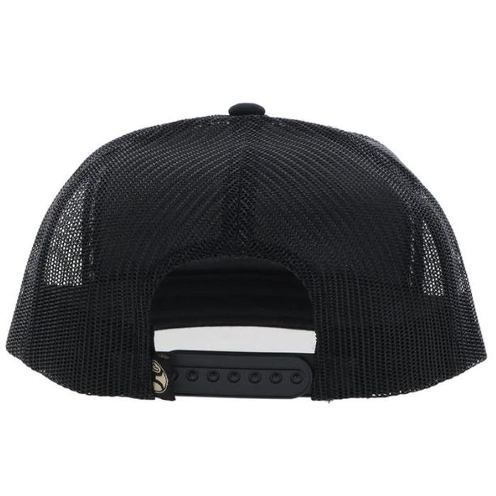 Hooey Trip Series 2508T-BK Hat, Brown/Tan Leather Patch, Men's, One-Size, Odessa Fabric, Black