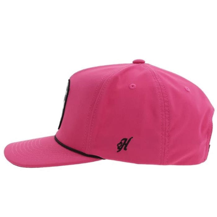 Hooey Cheyenne Series 2444T-PK Hat, Black/Gray Patch, Women's, One-Size, Odessa Fabric, Pink