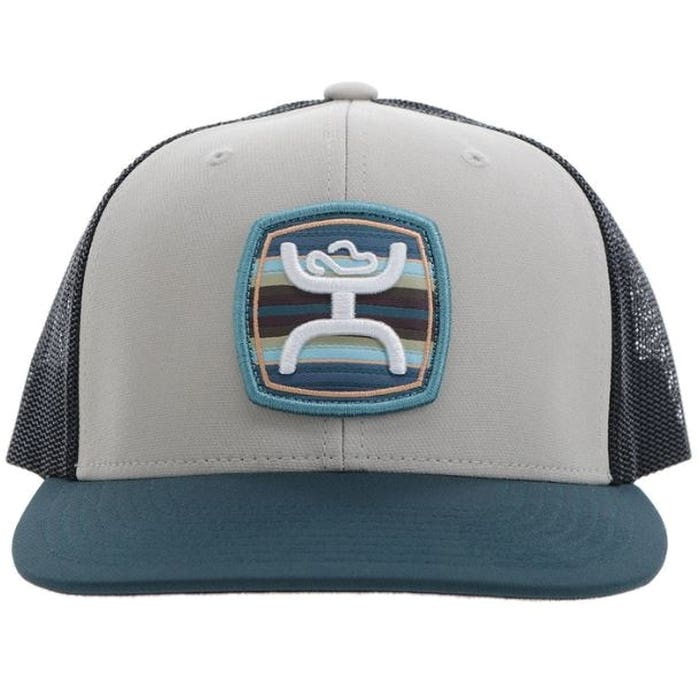 Hooey Zenith Series 2424T-TNBK Hat, Serape Pattern Patch, Men's, One-Size, Black/Tan
