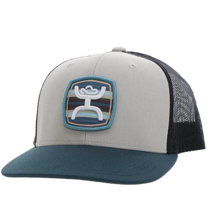 Hooey Zenith Series 2424T-TNBK Hat, Serape Pattern Patch, Men's, One-Size, Black/Tan