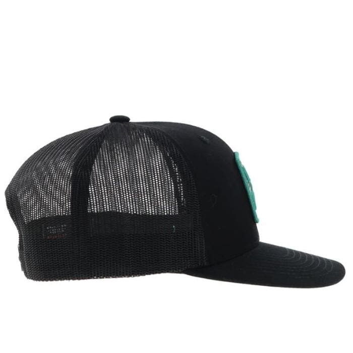 Hooey Zenith Series 2424T-BK Hat, Serape Pattern Patch, Men's, One-Size, Black