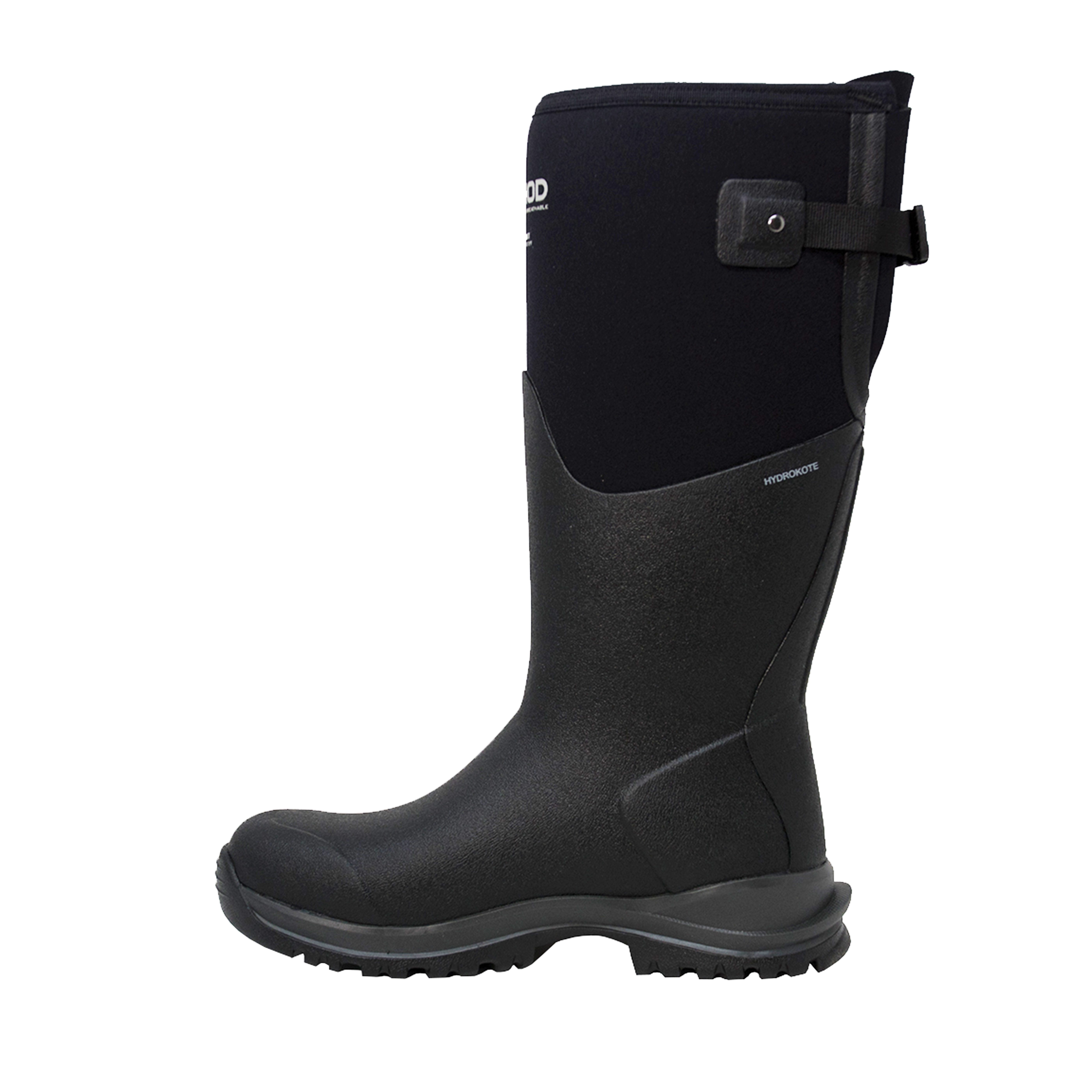 Dryshod Legend MXT Hi Gusset Series LGXG-WH-BK-8 Women's Boots, 8, Black, Insulated