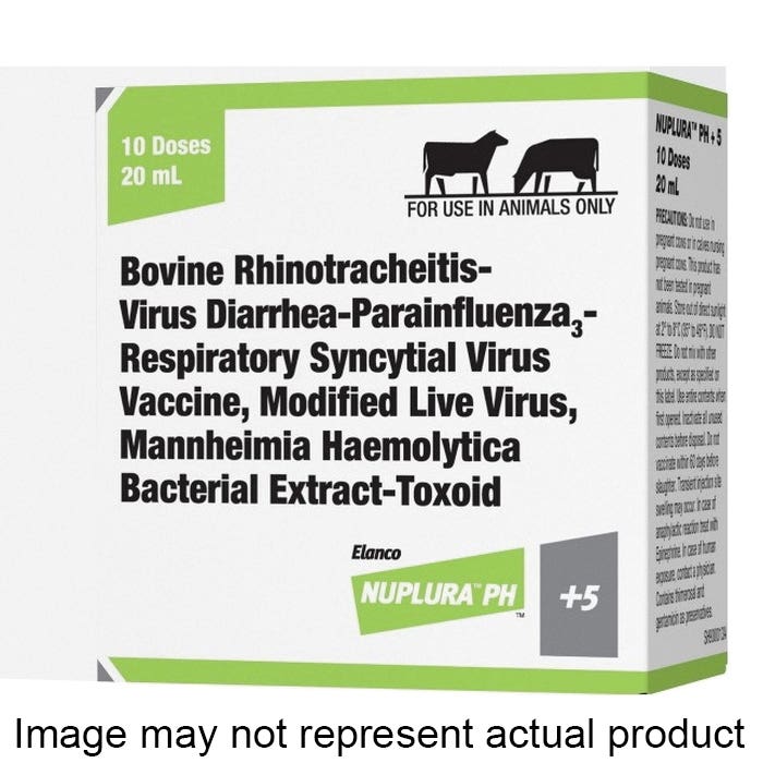 Elanco Nuplura AV621250DAM Bovine Vaccine, 100 mL