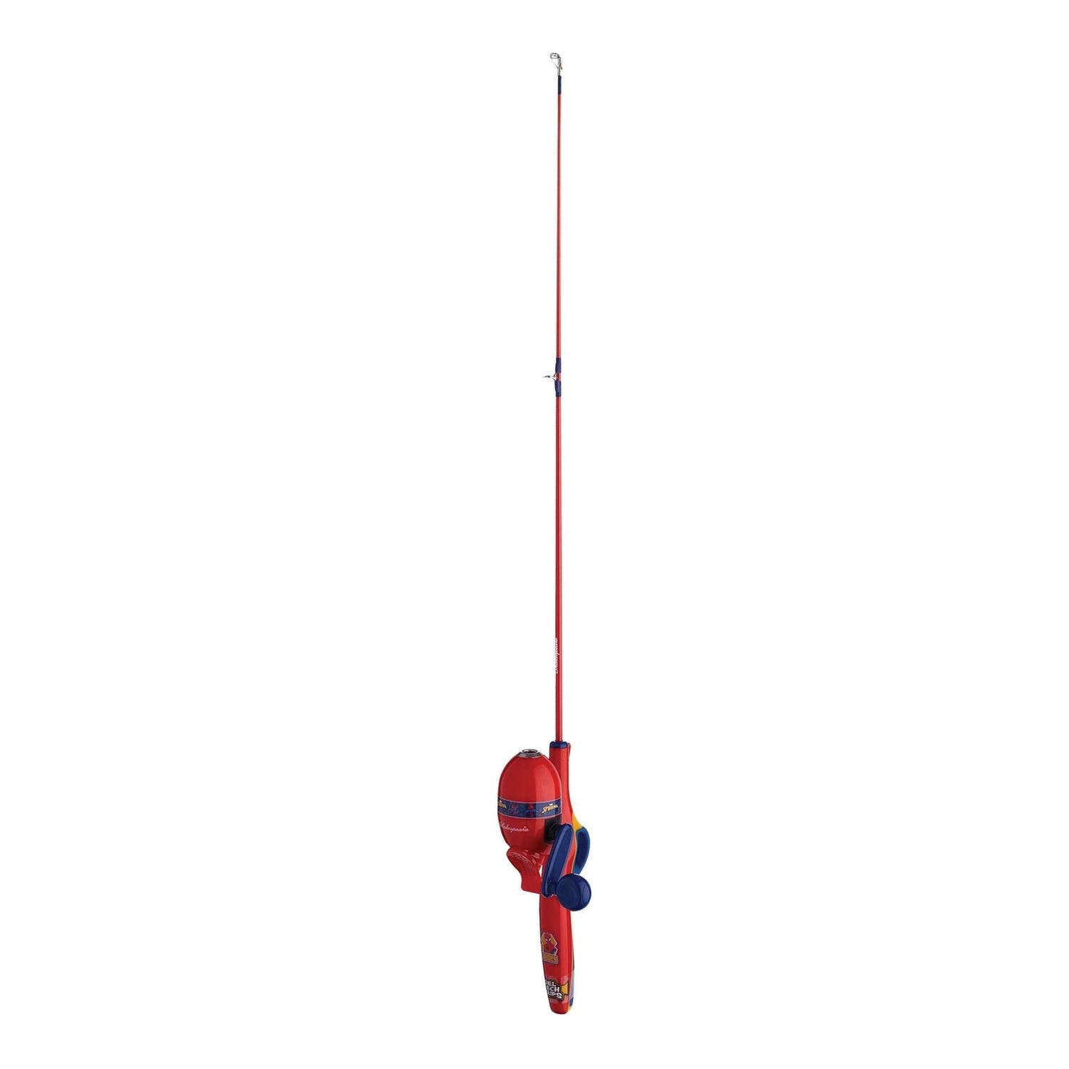 Shakespeare Marvel Series SPMANKIT-B Spider-Man Beginner Kit, 5 Reel, 3.1:1 Gear Ratio, Comfort Grip Handle