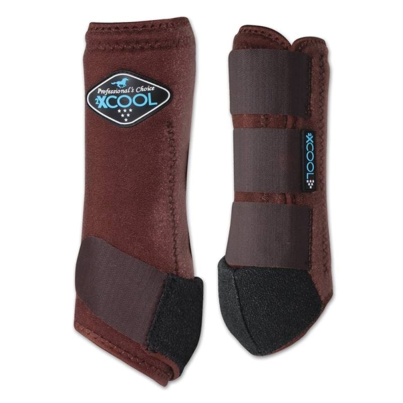 Professional's Choice 2XCool Series XCFL-CHO Sports Medicine Boots, L, Neoprene, Chocolate