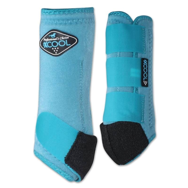 Professional's Choice 2XCool Series XCFM-TUR Sports Medicine Boots, M, Neoprene, Turquoise