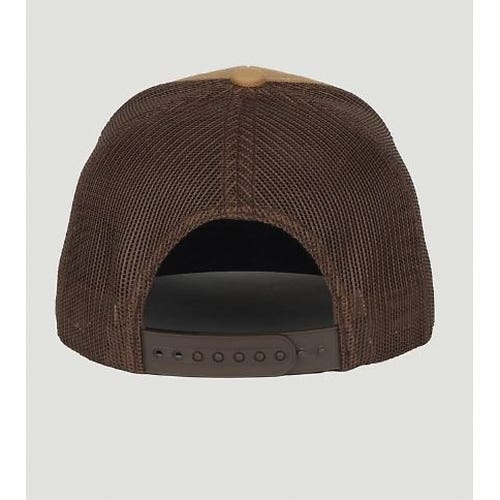 Wrangler 112357859 Ball Cap, Logo Patch, One-Size, Brown/Khaki