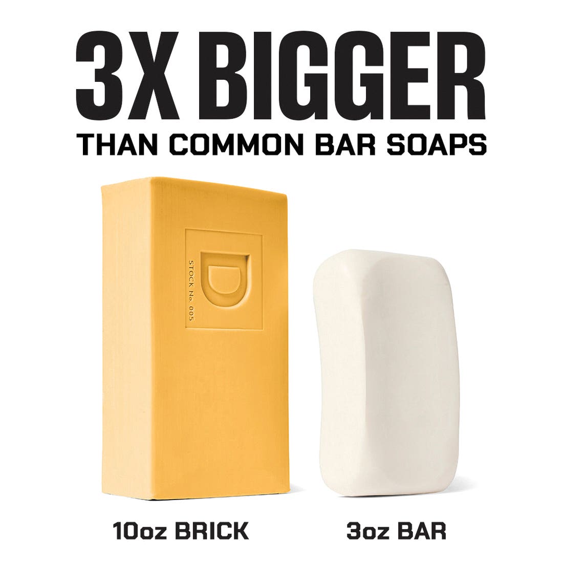 Duke Cannon Big Ass Brick of Soap Wayfinder Series Desert Sage & Eucalyptus, 10 oz
