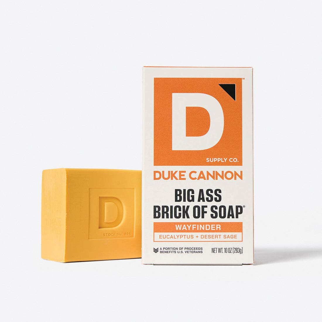 Duke Cannon Big Ass Brick of Soap Wayfinder Series Desert Sage & Eucalyptus, 10 oz