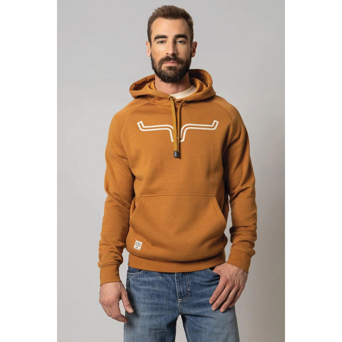 Kimes Ranch MHO0000011-NT-2X Hoodie, 2XL, Cotton/Polyester, Natural, Hooded
