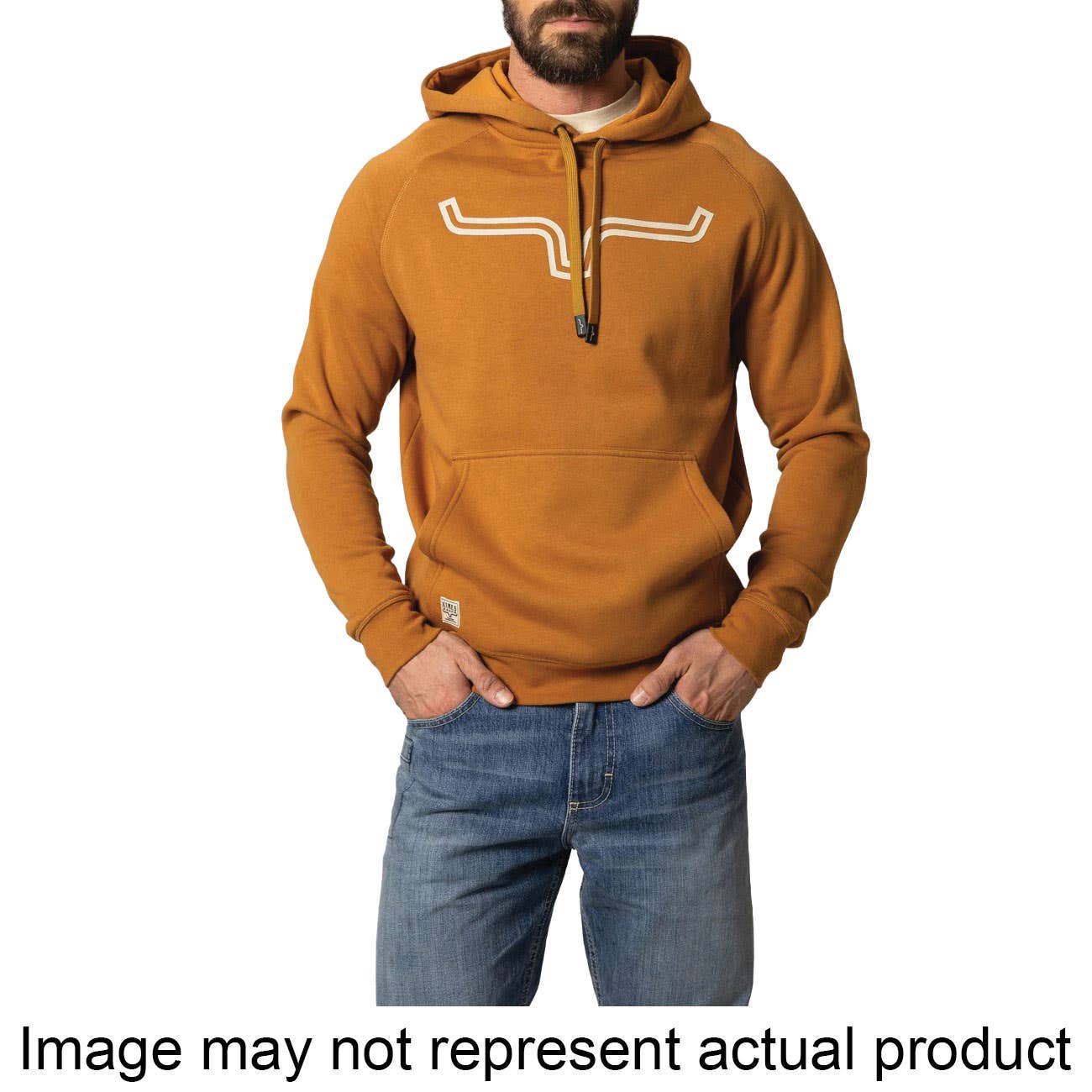 Kimes Ranch MHO0000011-NT-2X Hoodie, 2XL, Cotton/Polyester, Natural, Hooded