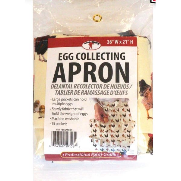 Little Giant EGGAPRON Egg Collecting Apron, 26 x 21 in Top, Fabric