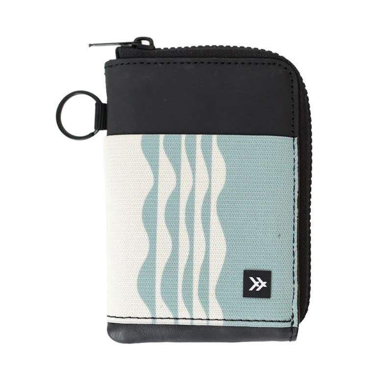 Thread Wavy Zipper Wallet