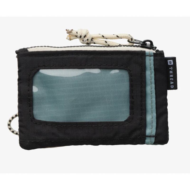 Thread Auburn Zipper Wallet, 2 Compartment
