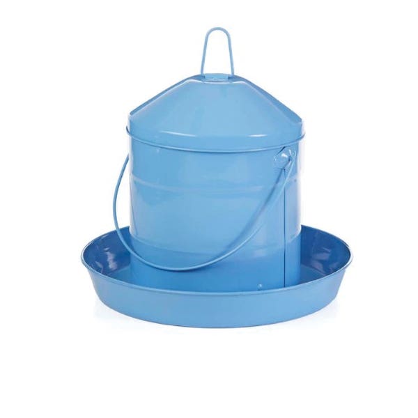 Little Giant DT9864 Poultry Feeder, 17 lb, Galvanized/Painted