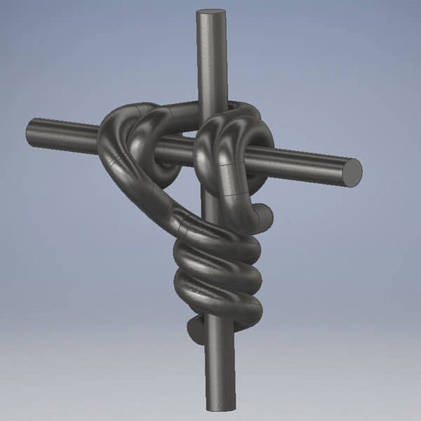Ok Brand Max-Loc Series 1348-12-12.5 High-Tensile Fence, 330 ft L, 48 in H, Fixed Knot Mesh, 12.5 ga, Zinc Plated