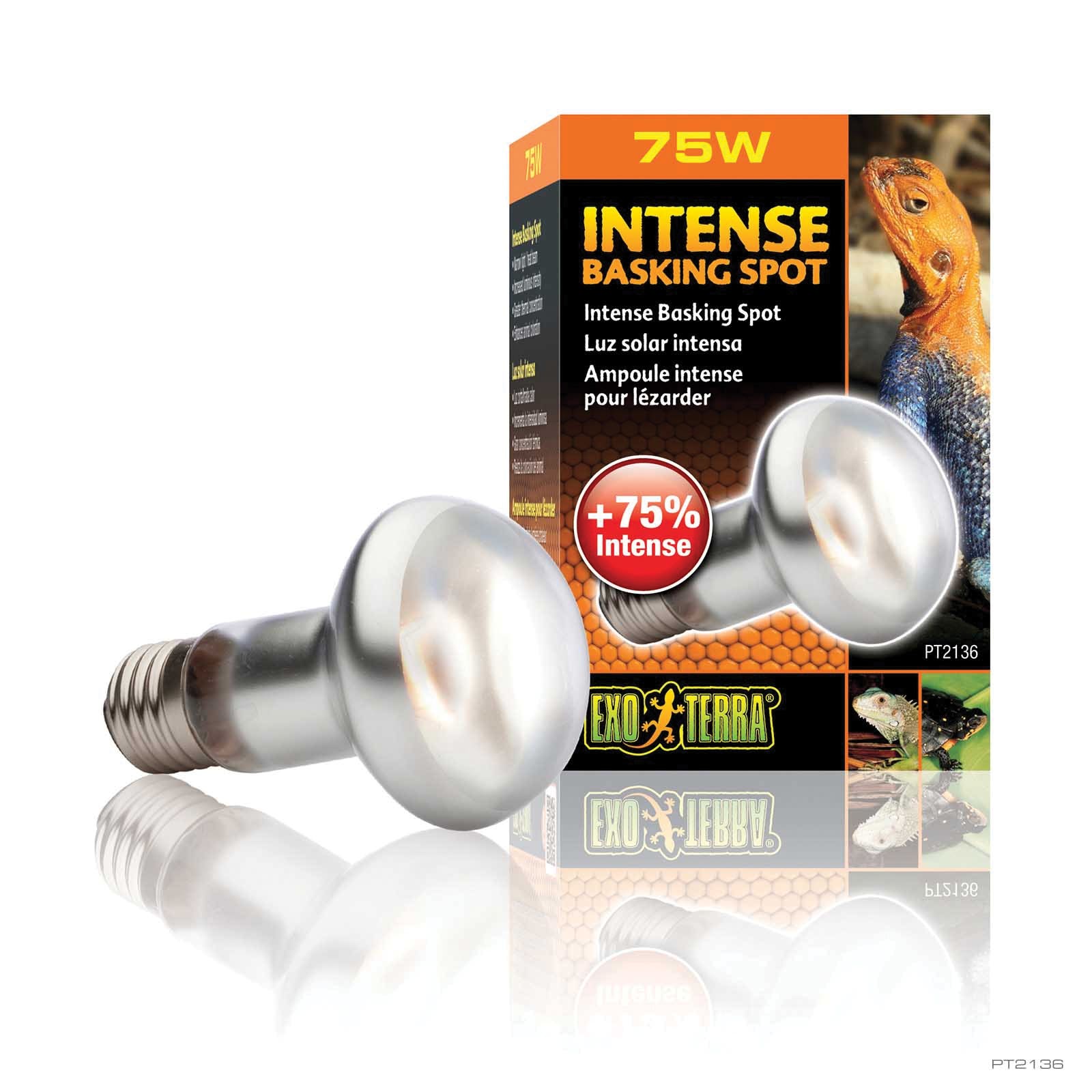 Exo Terra Intense Basking Spot Lamp, 75 W