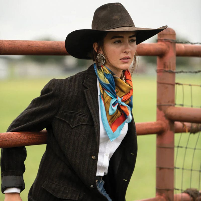 Fringe Scarves A Little Romance Silk Scarf, S