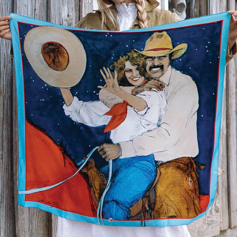 Fringe Scarves A Little Romance Silk Scarf, S