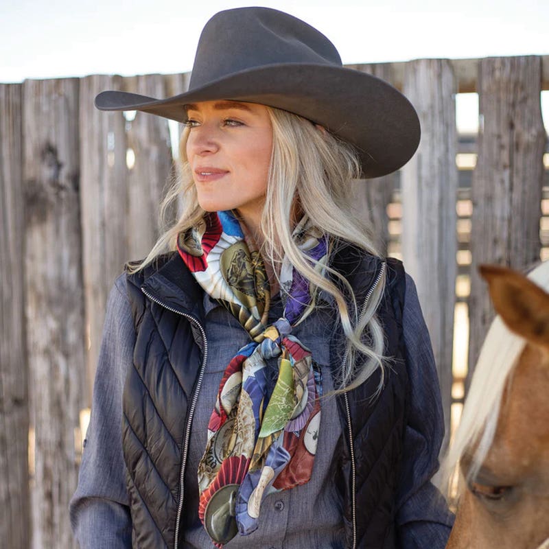Fringe Scarves Champ Scarf, Multi-Color, S
