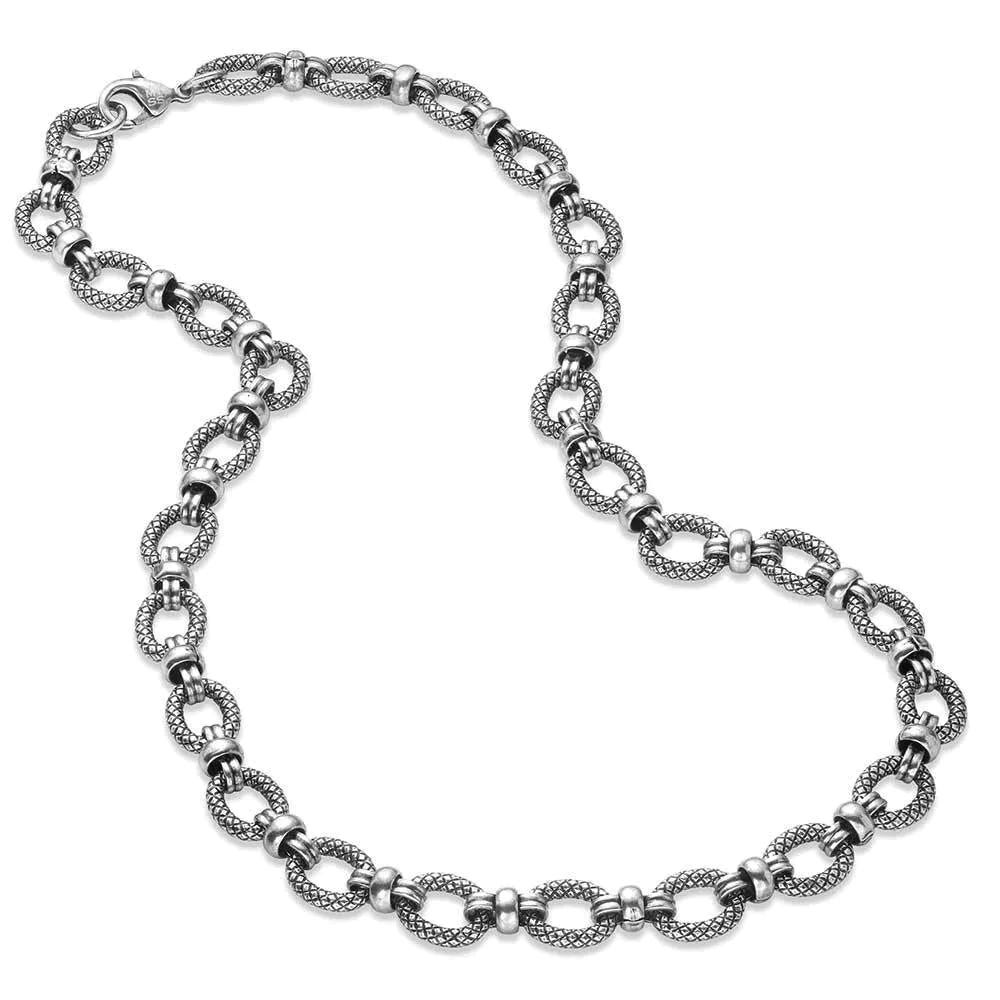 Montana Silversmiths NC6305 Necklace, Intricate Etch, Brass