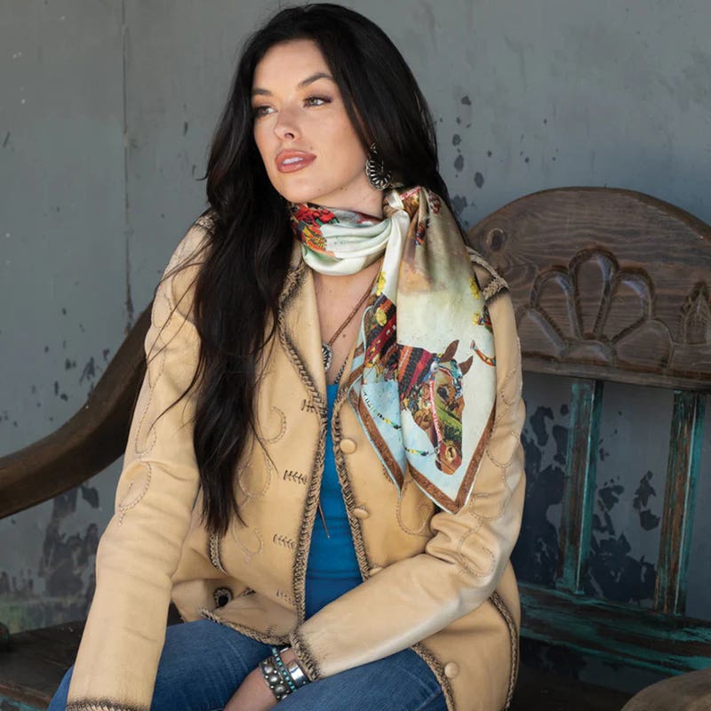Fringe Scarves Haute Horse Scarf, L
