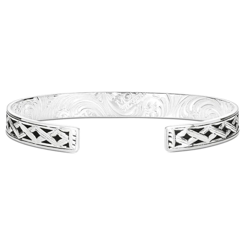 Montana Silversmiths AMBC6175 Cuff Bracelet, Men's, One-Size, Woven, Brass