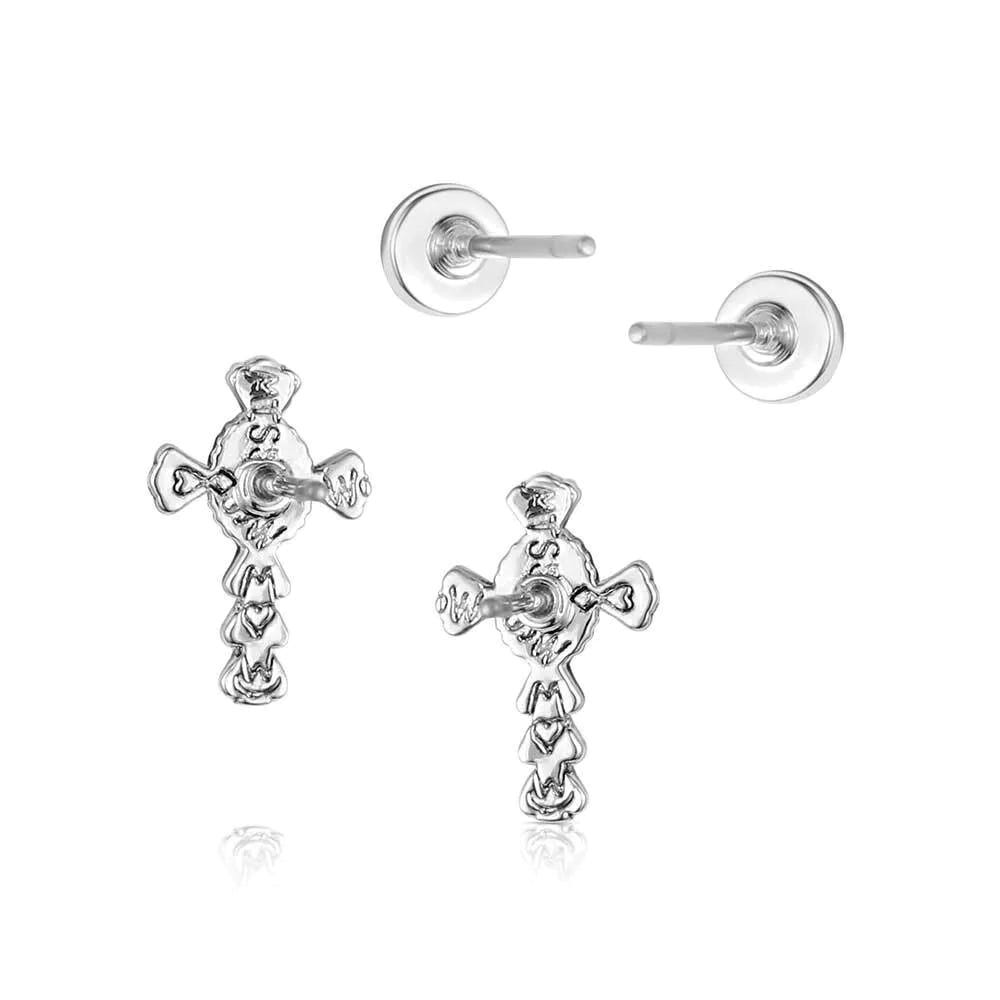 Montana Silversmiths ER6319 Earring Set, Turquoise, Brass/Stainless Steel
