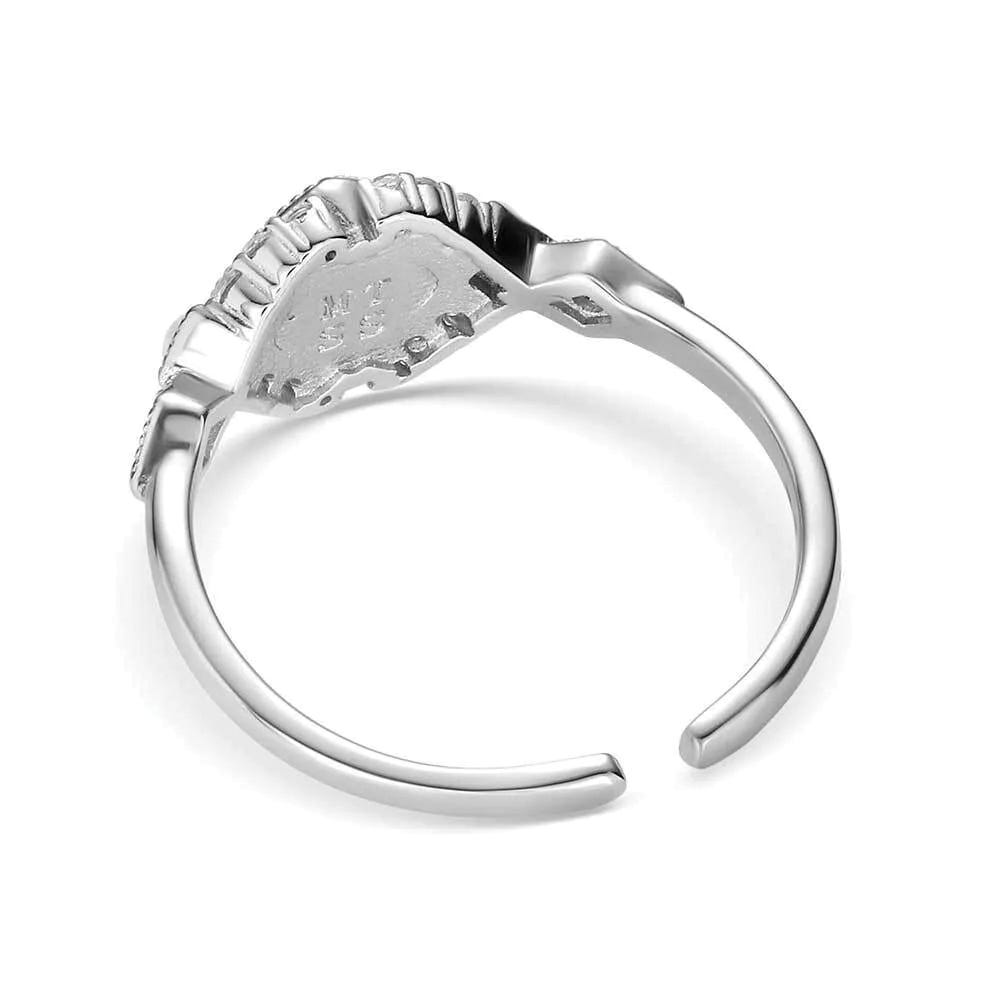Montana Silversmiths RG6313 Ring, Opal, Turquoise, Zirconia Crystal, White, Sterling Silver