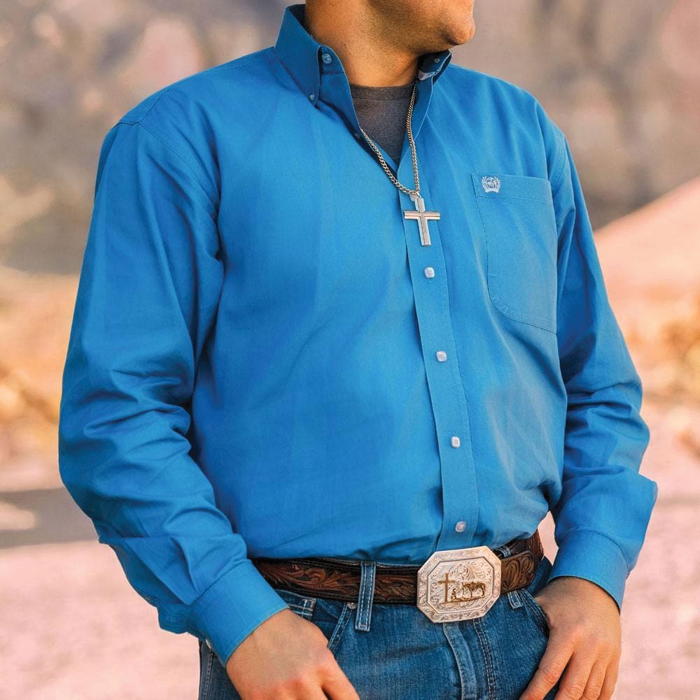 Montana Silversmiths 55310-731 Buckle, Out West Buckle with Christian Cowboy, Square, Gold/Silver