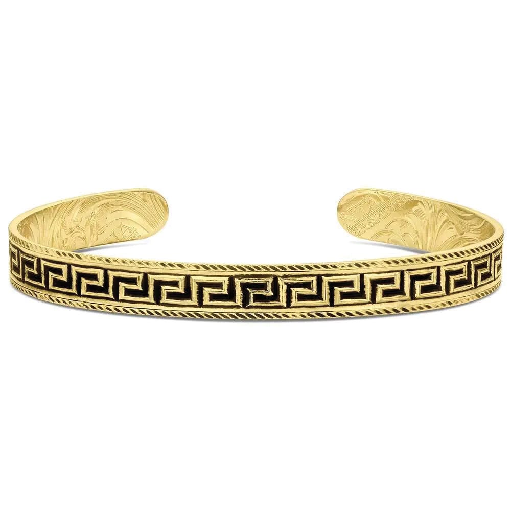 Montana Silversmiths BC6169 Cuff Bracelet, One-Size, Brass