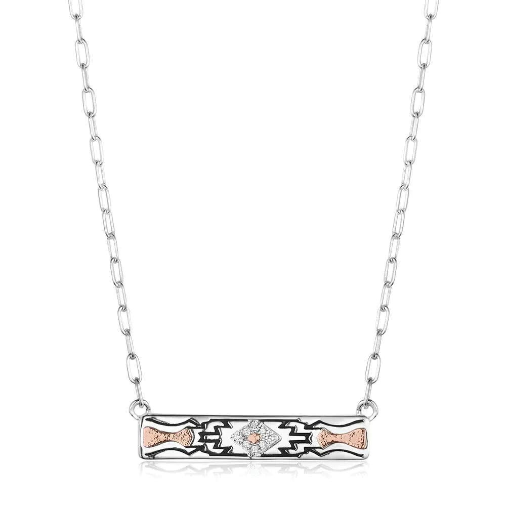 Montana Silversmiths NC6306 Necklace, Crystal, Clear, Brass
