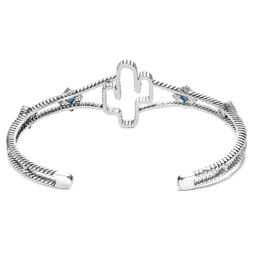Montana Silversmiths BC6326 Cuff Bracelet, One-Size, Turquoise, Brass