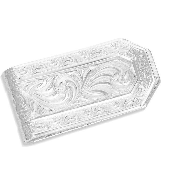 Montana Silversmiths MCL6149NF Money Clip, Brass, Silver