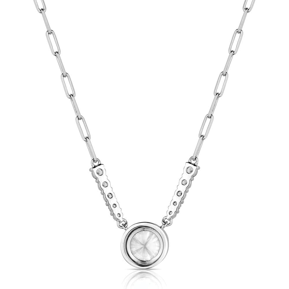 Montana Silversmiths NC6221 Necklace, Women's, Dew Drop Crystal, Cubic Zirconia Crystal, Brass