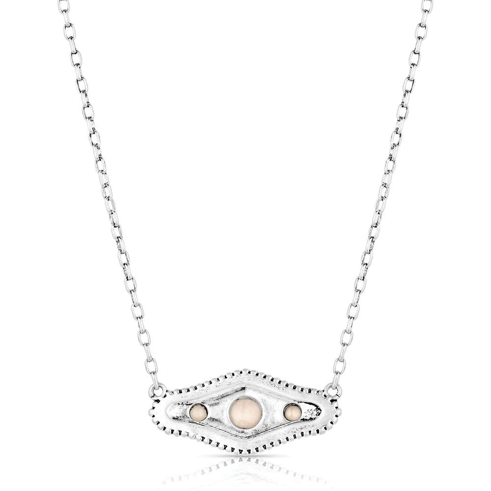 Montana Silversmiths NC6198 Necklace, Women's, Quiet Beauty, Howlite, Brass
