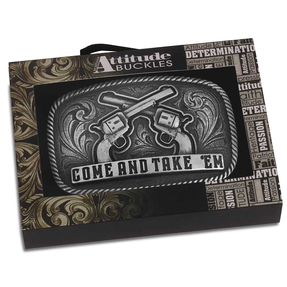 Montana Silversmiths Frontier Spirit Square Belt Buckle