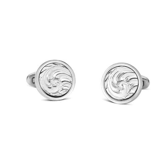 Montana Silversmiths CL6282 Cuff Link, Brass, Silver