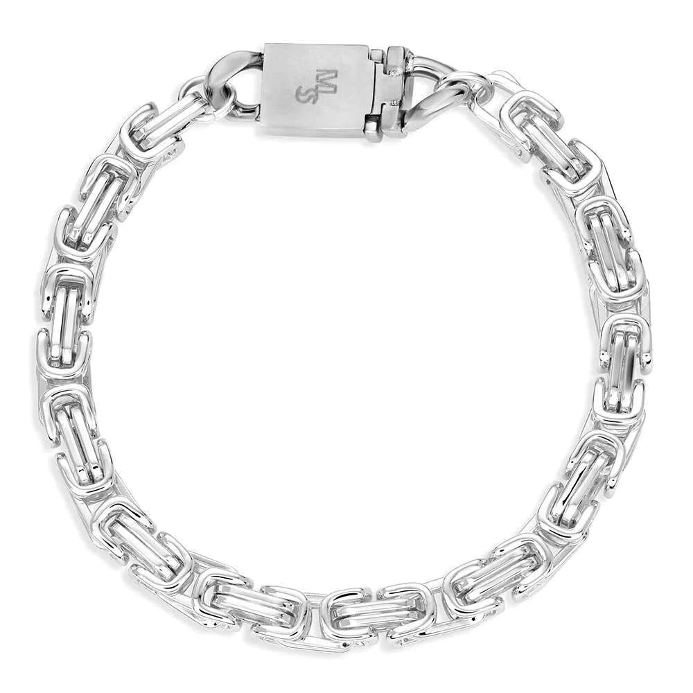 Montana Silversmiths BC6179 Bracelet, Roller Chain, Stainless Steel