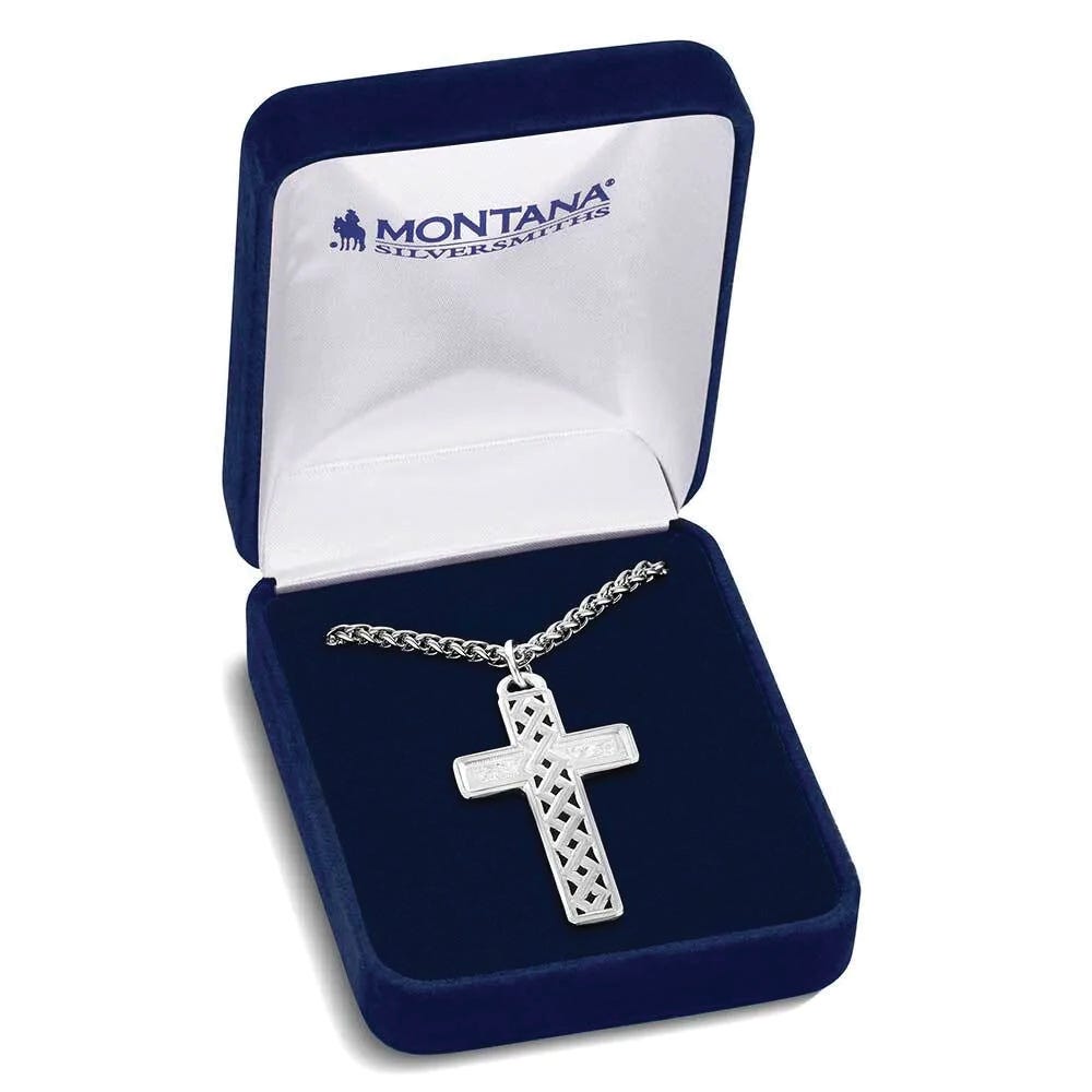 Montana Silversmiths AMNC6175 Necklace, Woven, Brass