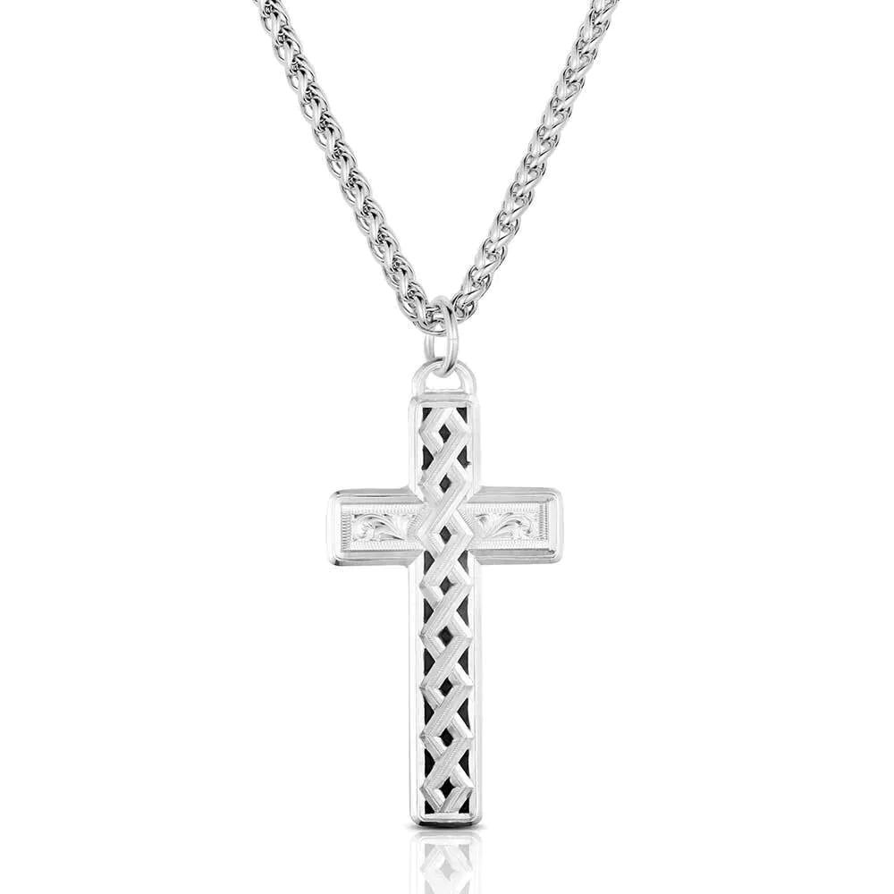 Montana Silversmiths AMNC6175 Necklace, Woven, Brass