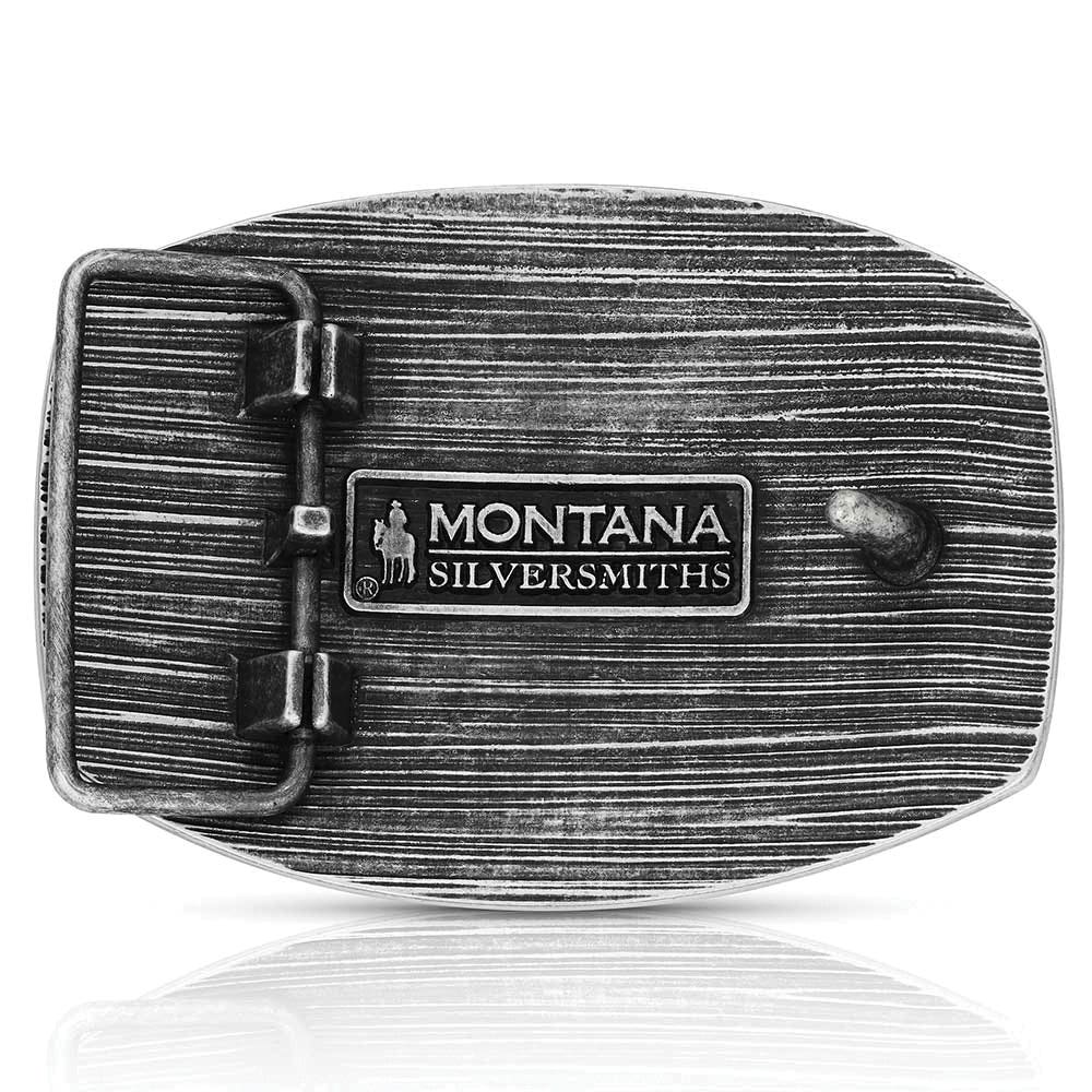 Montana Silversmiths Dale Brisby Texas Homestead Belt Buckle