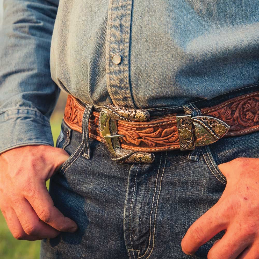 Montana Silversmiths Southwest Belt Buckle