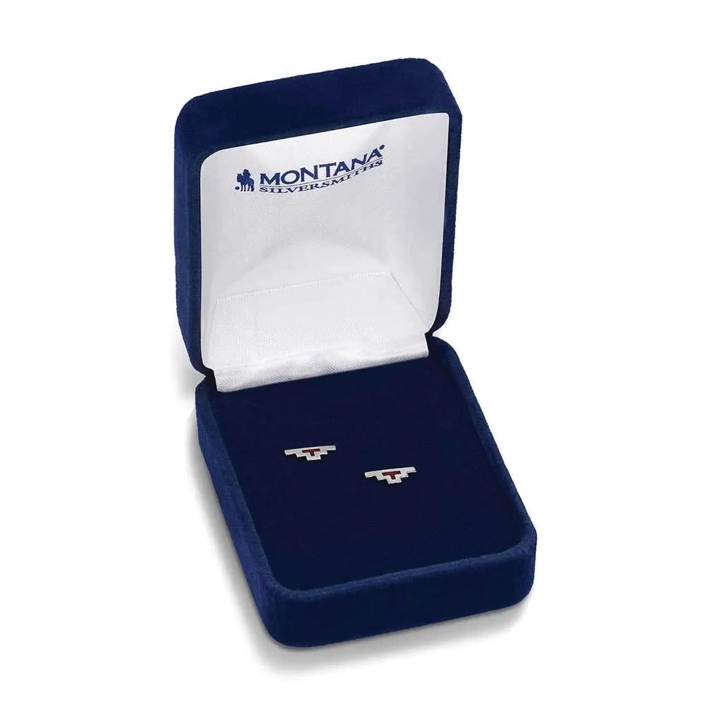 Montana Silversmiths ER6324 Earrings, Brass/Stainless Steel