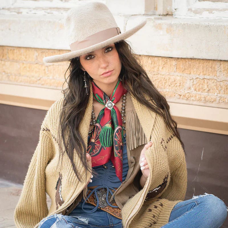 Fringe Scarves Stick Your Neck Out And Tie One On Silk Scarf, Red, S